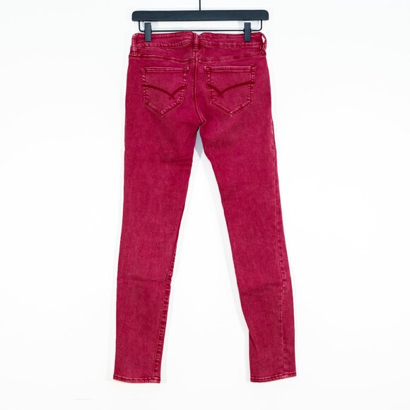 PACSUN | Red Low-Rise Skinniest Jeans - Picture 2 of 5